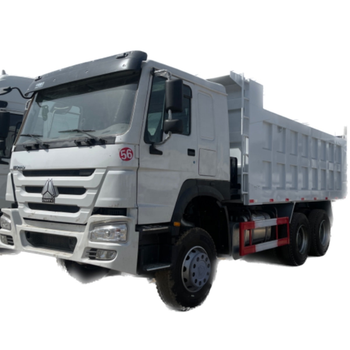 30 Ton 10 Wheeler Sinotruk Howo Volquetes 6x4 Used Dump Truck Engine Capacity 8L 375