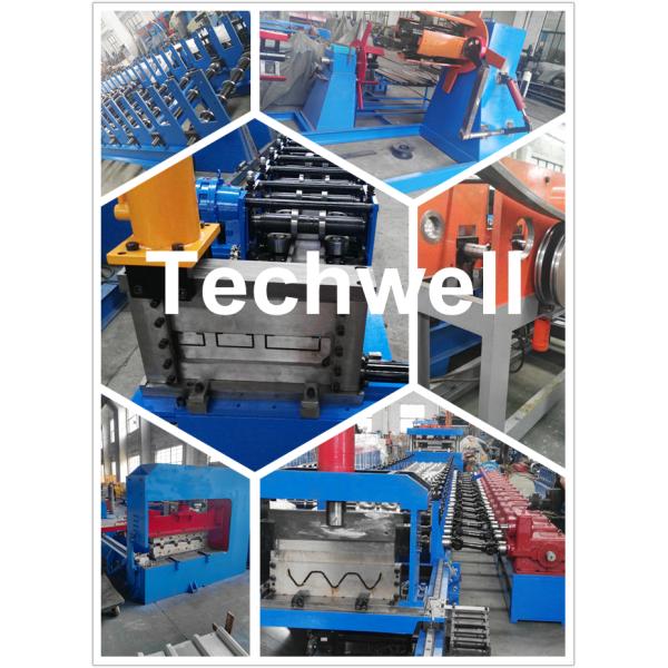 Automatic Steel Guide Rail Cold Roll Forming Machine for Making Security Door Guide Tracks