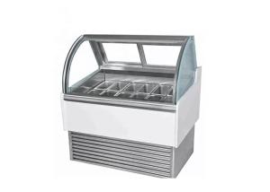 -18 Centigrade 1000W Cake Counter Fridge For Ice Cream