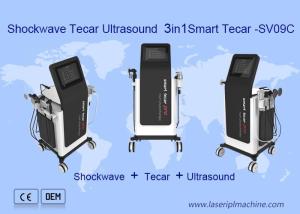 China 60mm Rf Tecar Head Physical Therapy Shock Wave Machine on sale