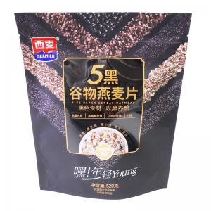 China Security Holder With Resealable Zipper Lock Top Food Rated Laminated Plastic Bag wholesale