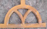 Antique Cast Iron Window Frames European Style H19*W32CM For Home Decorations