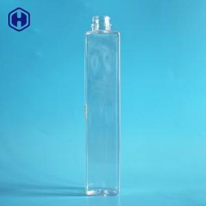 Square Canned Empty Plastic Bottles With Screw Lid Leakage Proof