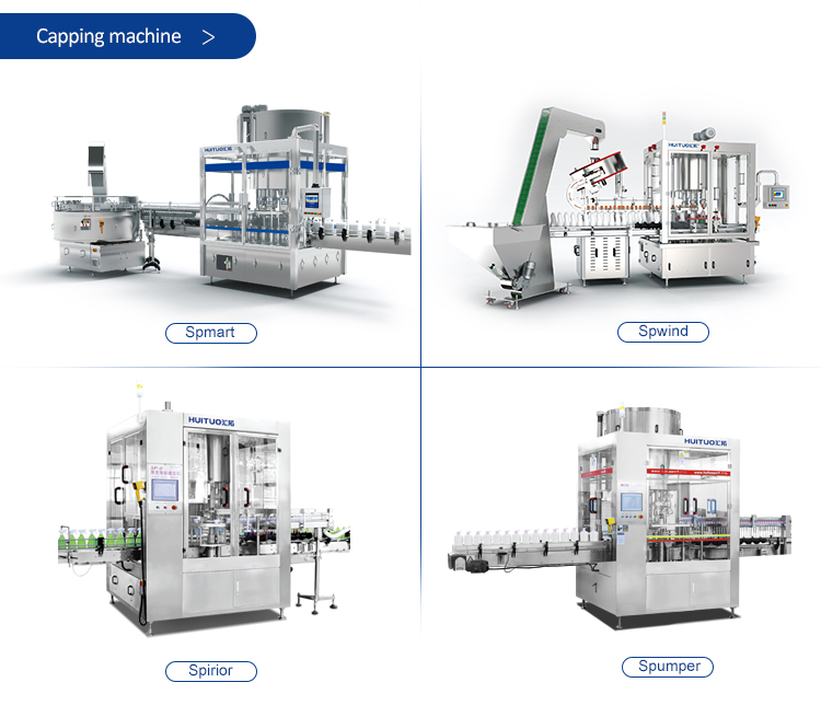 7200 Containers / Hour Plastic Bottle Capping Machine