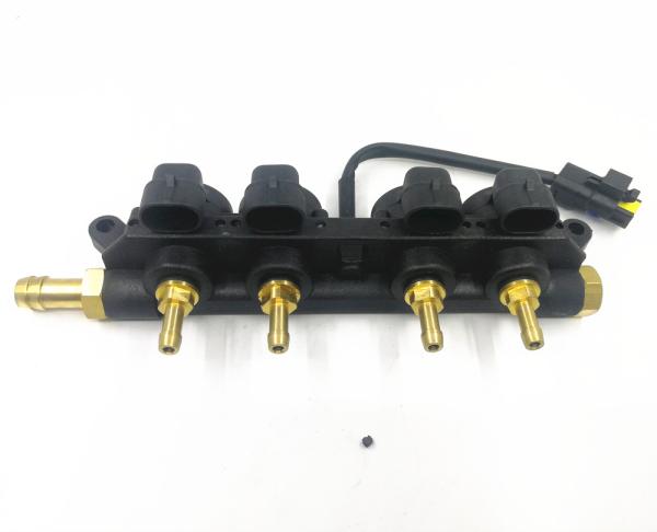 Quality Adjustable High Speed LPG CNG Gas Injector Rail Silent Running For Autogas Equipment for sale