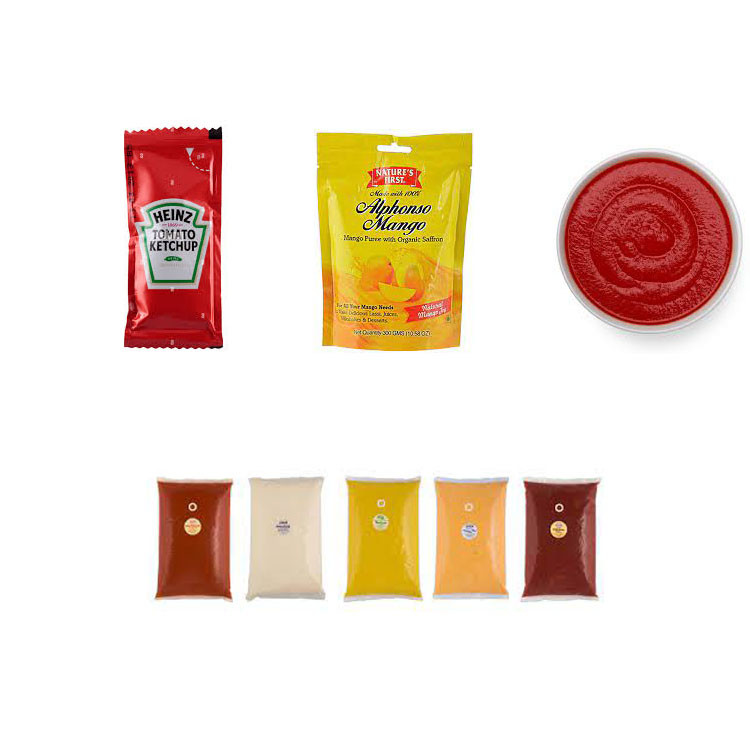 Multi Function Automatic Vertical Packaging Machine Sachet Tomato Filling Making Machine