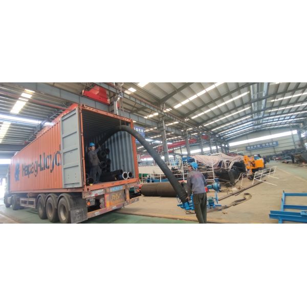 Diesel Engine Jet Suction Sea Dredger 20m Dredging Depth with Dual Pump