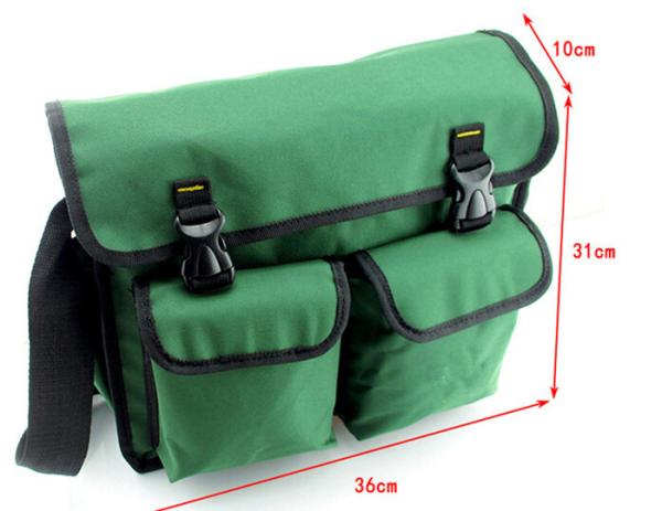 Quality Heavy duty Polyester Electrician Tool Bag multi-pockets with velcro closure for sale