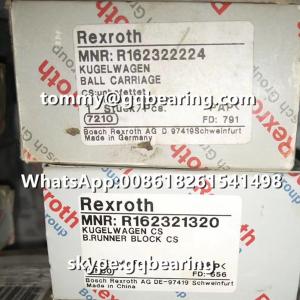 Rexroth R162322224 Narrow Type Long Length Standard Height Linear Carriage