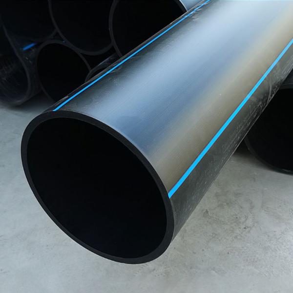 Dn20mm-160mm Black Polyethylene Pipe 50mm Hdpe Pipe For Water Supply