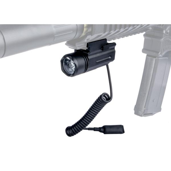 Outdoor Strong Light Tactical LED Flashlight 0.10kg Net Weight For Hunting