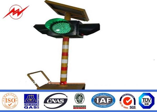 Quality Solar Powered System Automatic Remote Control Bollard Traffic Signal Light for sale