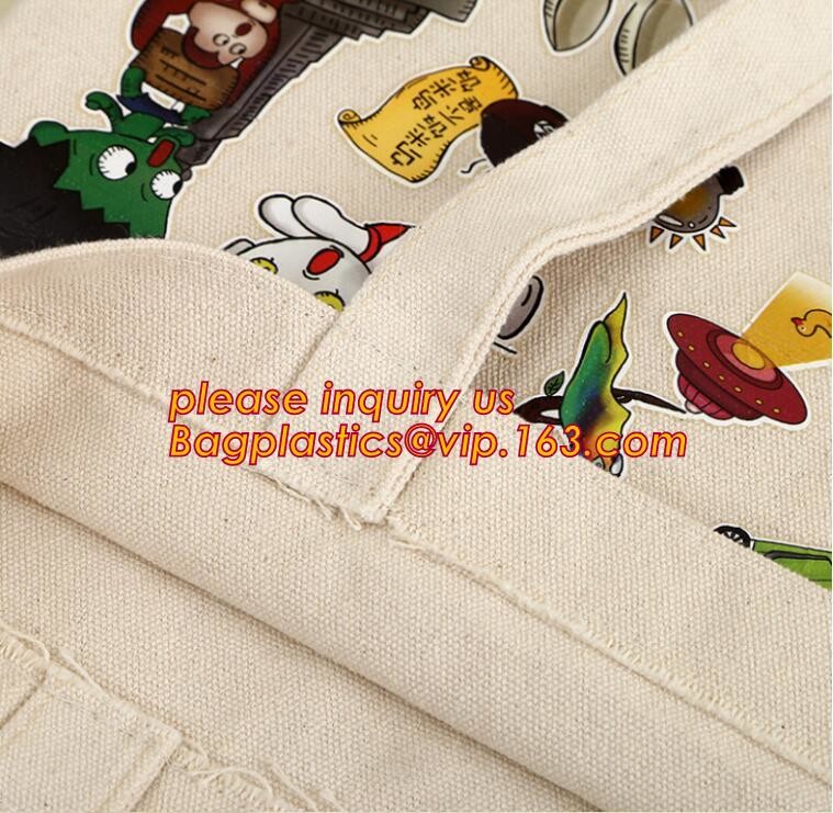 Custom silk screen printed Cotton material handle style blank natural cotton canvas bag without logo bagplastics bagease
