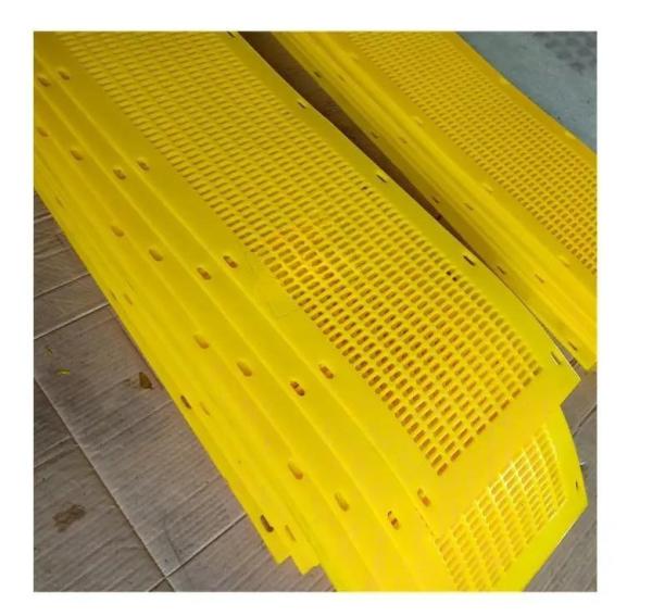 Quality 2mm Thickness Polyurethane Flip Flow Screen Mesh For Sieving Cullets for sale