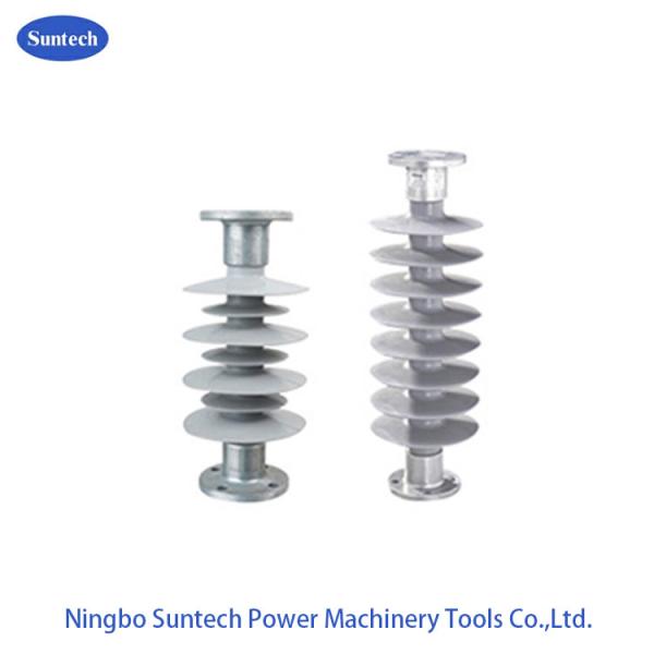3.3KV 10KN Electrical Composite Polymer Pin Post Insulators