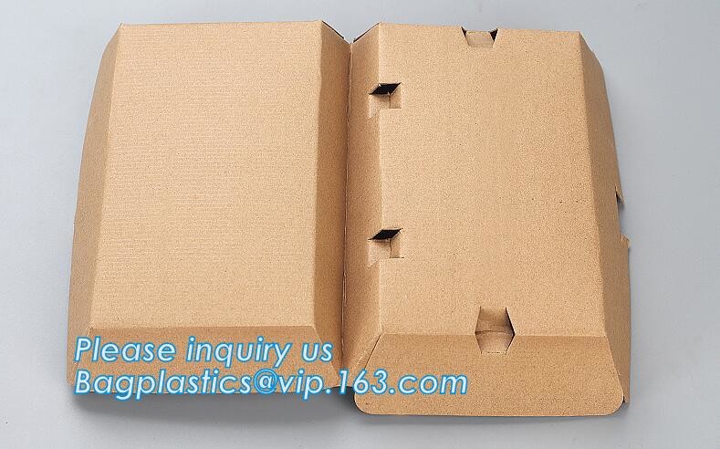 kraft paper sandwich box with window ,triangle sandwich box for packaging,Cardboard Box With Clear Window Burger Sandwic