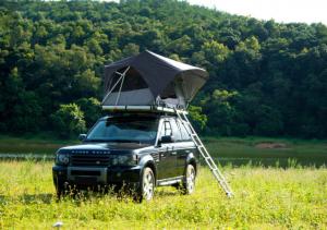 China Outdoor Adventure Car Roof Camper Tent , 2 Person Aluminium Roof Top Tent wholesale