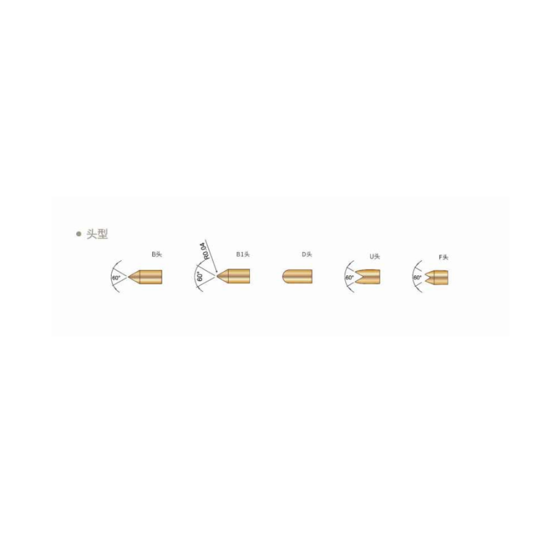 Gold Plated Spring Test Probe with 2A Current Rating and Custom Sizes for BGA Testing