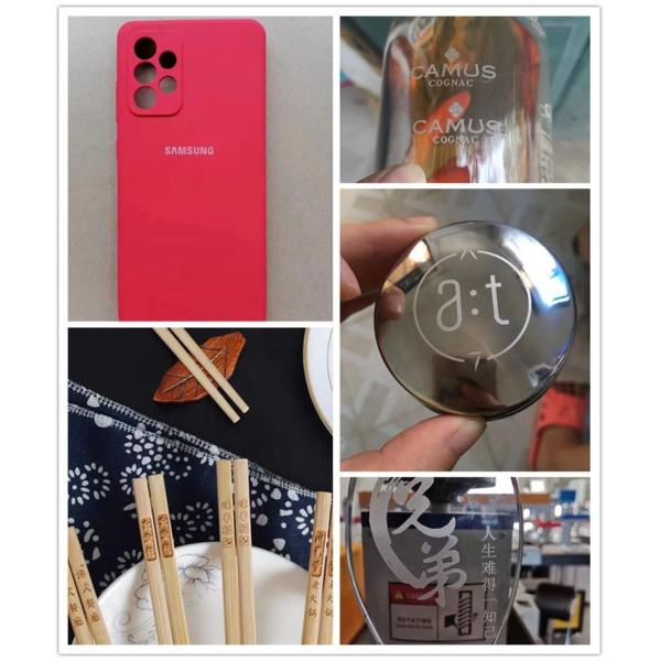 50Hz Color Laser Marking Machine 7000MM/S , 3D Fiber Laser Metal Engraving Machine