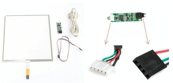 Pure Flat Resistive Touch Panel