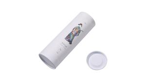 China Disposable Round Corrugated Box Custom Holder For Wine Drinks wholesale