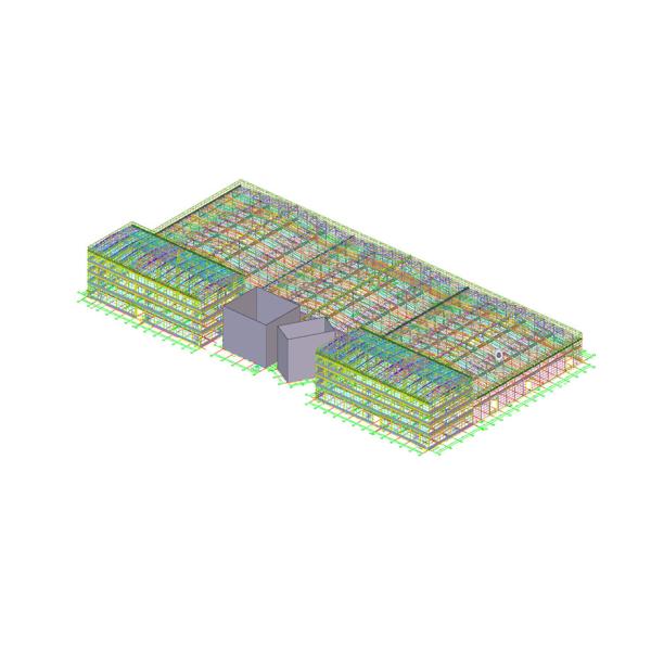 Cladding One Stop Solution For Prefabricated Steel Structure Workshop Building Project