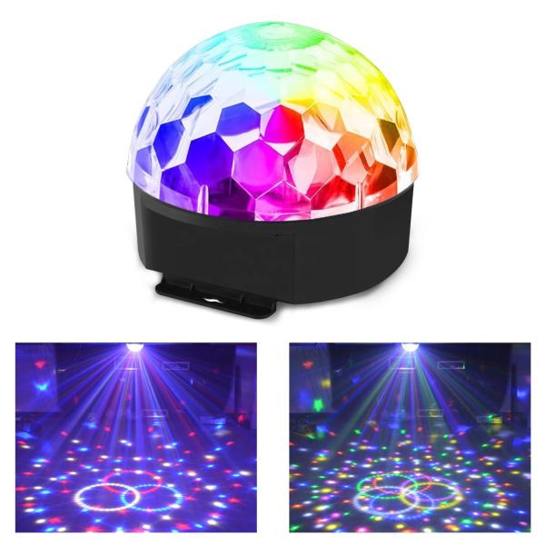 RGBYWP Rotating Star Projector Night Light 240V Bars MP3 Magic Ball Light
