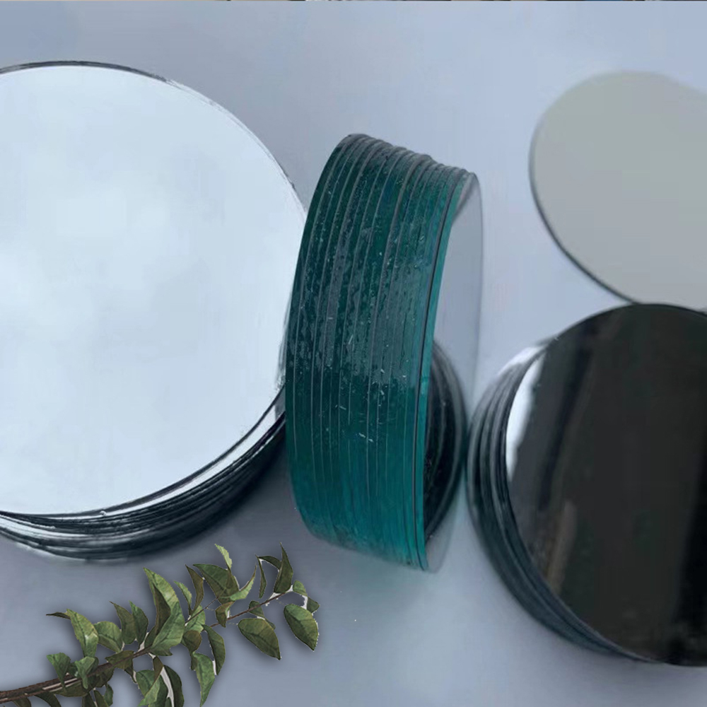Modern Style Wall Mirror Frameless Full Length for Bathroom Two-Way Square Home Decor