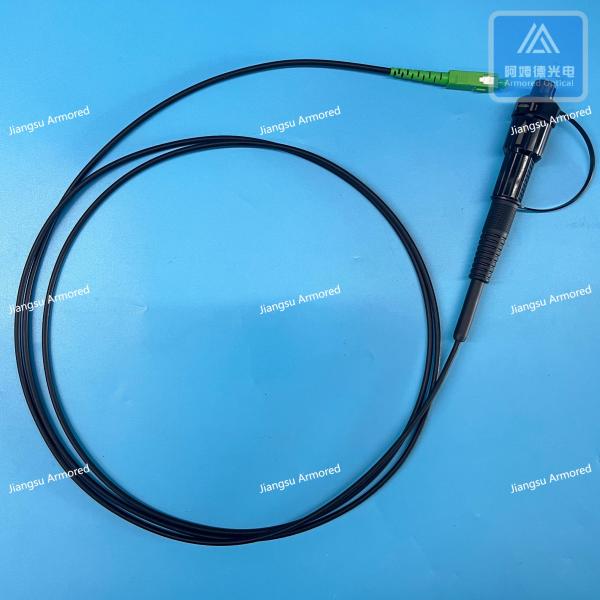 Armored Fiber Patch Cable with Compatible Huawei -SC/APC Connector LSZH Jacket