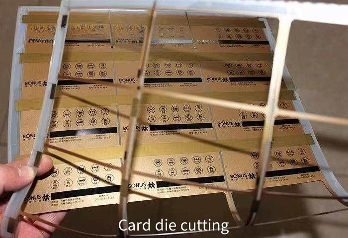 Embossing Printing Matte PVC Magnetic Stripe Contact IC RFID Cards Embossed Business Cards