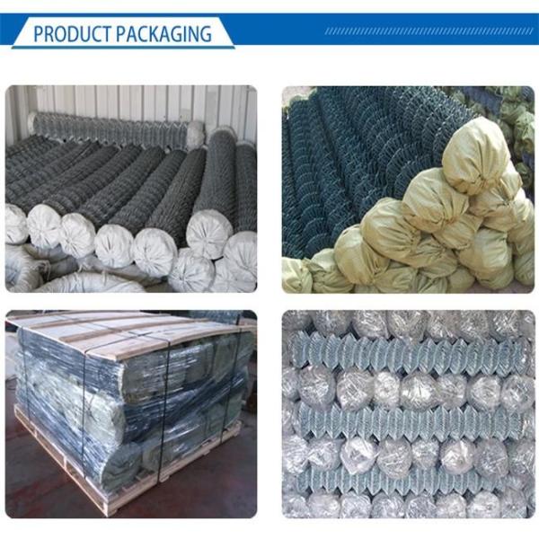 Hot Dipped Galvanized 11 Gauge Garden garden farm sports field Diamond Wire Mesh Fence