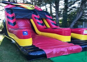China Small Size Bouncy Water Slide Unique Fast Speed Smooth Surface For Kids Toddlers wholesale