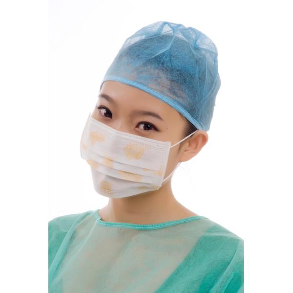 Odorless Meltblown Nonwoven Disposable Medical Face Mask With Earloop