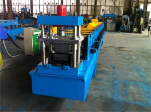 China 3 Tons Decoiler Door Frame Roll Forming Machine 40GP Container wholesale