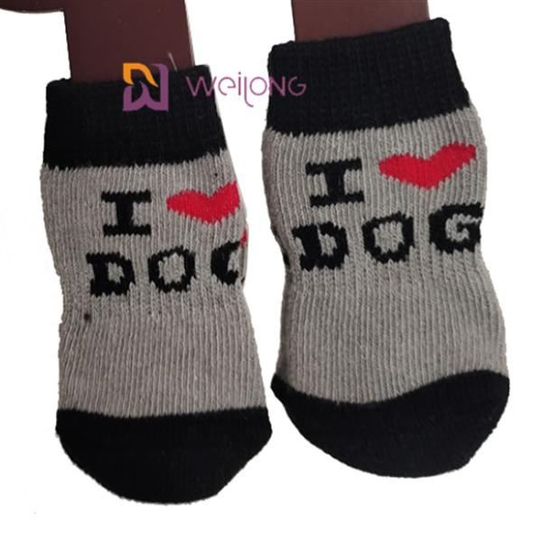 Quality Customization Anti Slip Protective Sock For Dog Paw Dog Socks To Prevent Scratching for sale