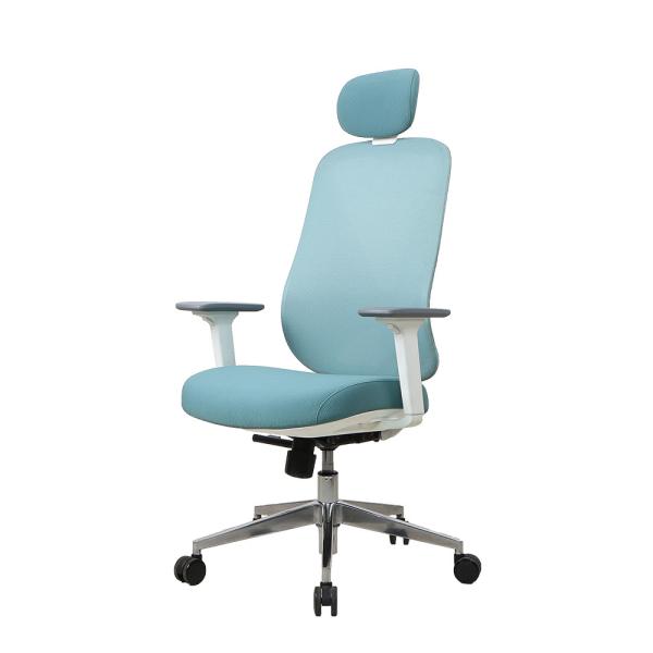 Quality Leather Reclining Office Chair With Footrest PU Armrest BIFMA Standard for sale