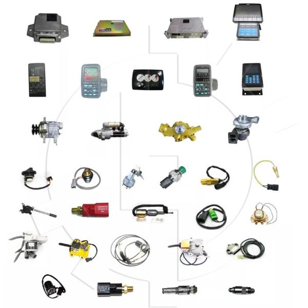 PC200-7 Excavator Spare Parts Computer Controller 7835261009 For Komatsu