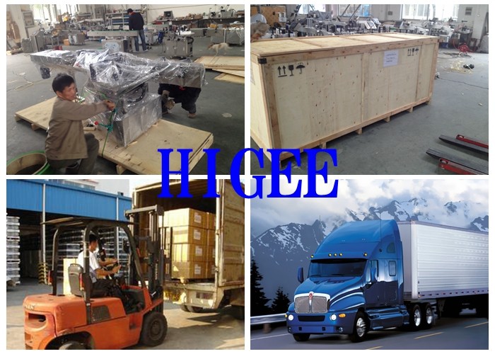 Rotary Three Phase Hot Melt Glue Labeling Machine For PET Oval Round Bottles