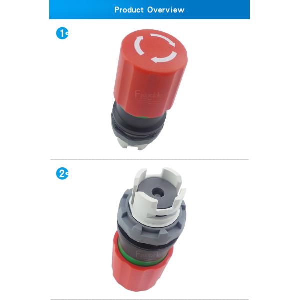 925500596 ABB Switches CBK-PMT3R For Auto Cutter GT7250 Mushroom Actuator 30MM