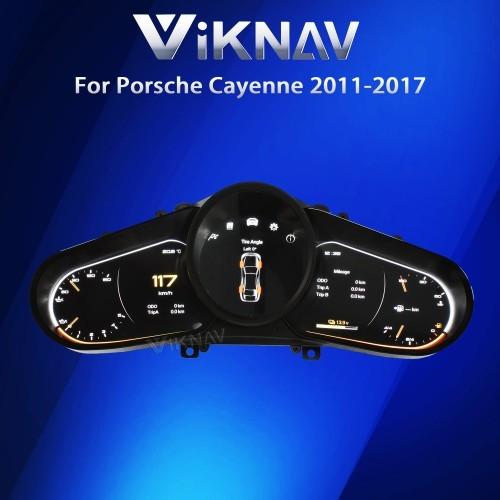 Quality VIKNAV Digital Cluster Virtual Cockpit For Porsche Cayenne 2011-2017 for sale