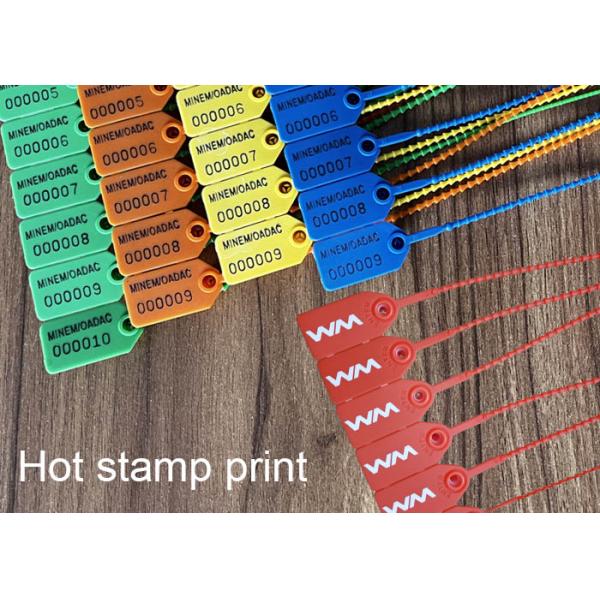 400mm Pull Tight Plastic Security Seal with 380 N Tensile Strength and PP Stainless Steel Material for Tamper Evident Security