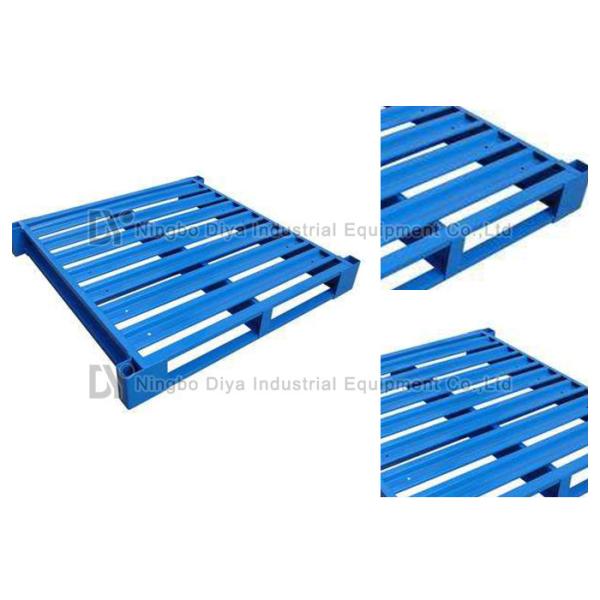 Durable Storage Steel Stacking Rack System , Powder Coated Teardrop Pallet Rack