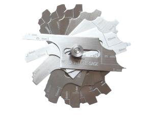 7 PCS Metric Welding Gauge Set 3-25mm For Checking Fillet Throat Size