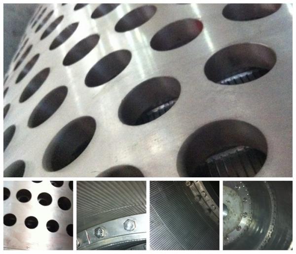 High Performance Continuous Large Capacity Basket Centrifuge For Monohydrate Sodium Carbonate