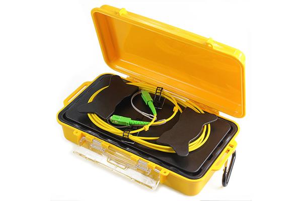 Quality Single Mode Optical Fiber OTDR Launch Cable Box With Customized Connector for sale