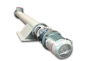 China Small Scale Tubular Screw Conveyor Low Noise For Gravel Rock Material wholesale