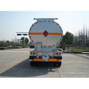 46000L Aluminum Alloy Oil Tank Semi Trailer