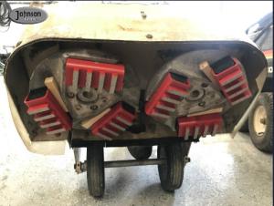Concrete Diamond Grinding Block with 4nos segments for Floor Grinder