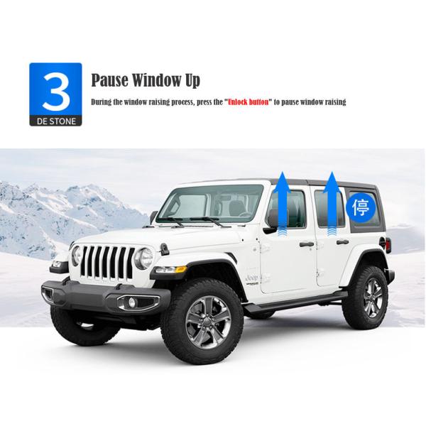 Plastic Automation Power Window Closer Black One Touch