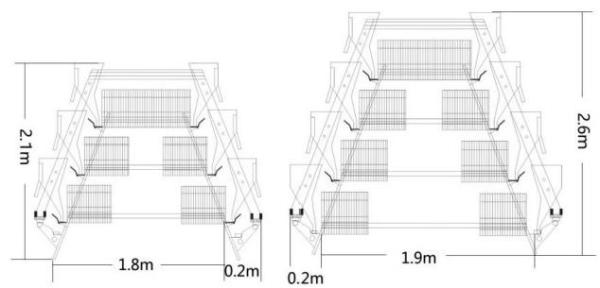 Quality A Type Layer Rearing Broiler Chicken Cage System Fully Automated for sale